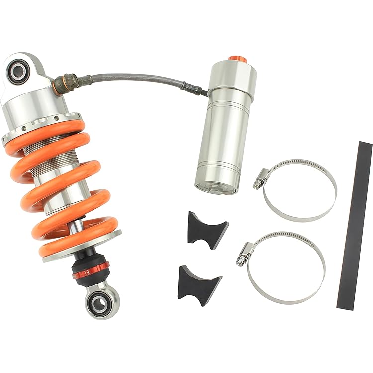 ホンダNSF100/NSR50 リアサスペンション ハードスプリング仕様 nsf100純正リアサスnsr50 NSR50純正リアショック_曲がりなし交換